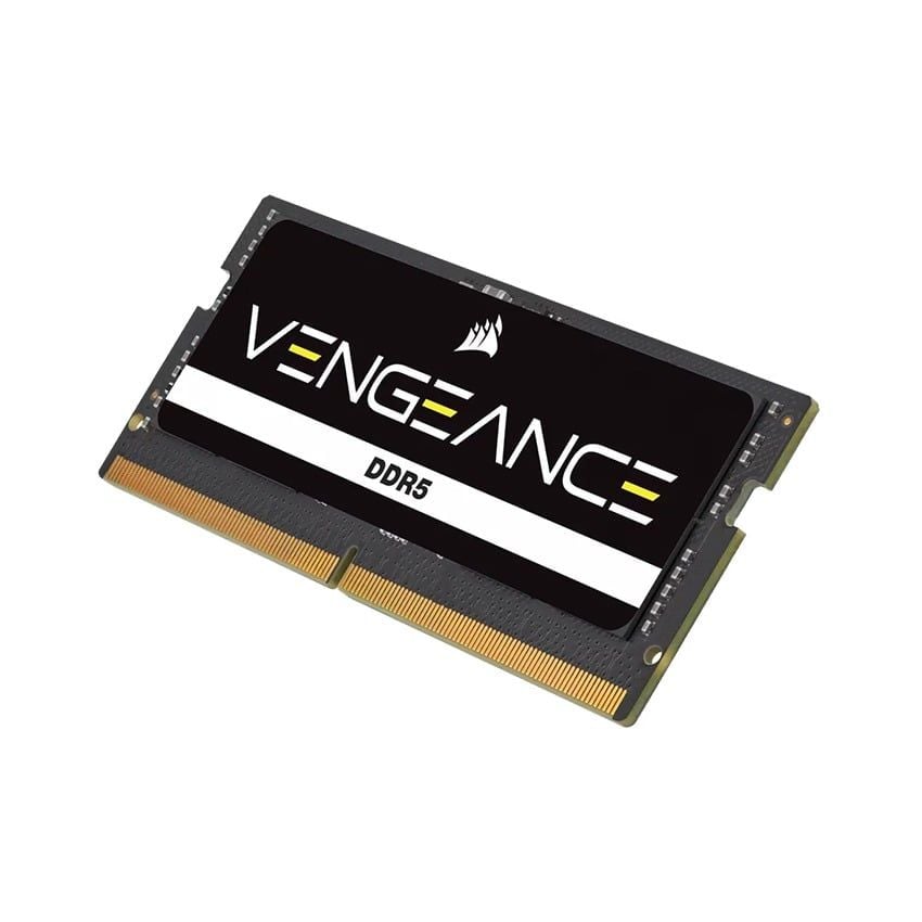 Bộ nhớ RAM LAPTOP Corsair DDR5 5200MHz 16GB 1x16GB SODIMM Black PCB 1.1V - BLACK