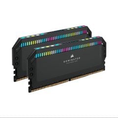 Bộ nhớ RAM PC Corsair DDR5 5600MHz 64GB 2x32GB DIMM DOMINATOR PLATINUM RGB Black Heatspreader RGB LED C40 1.25V - BLACK
