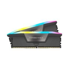Bộ nhớ RAM PC Corsair DDR5 6000MHz 32GB 2x16GB DIMM VENGEANCE RGB Grey Heatspreader RGB LED - GREY