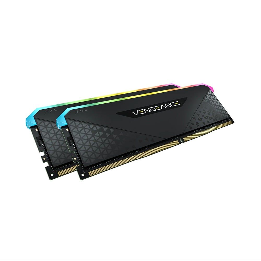 Bộ nhớ RAM PC Corsair DDR4 3200MHz 32GB 2x16GB DIMM XMP 2.0 Vengeance RGB RS