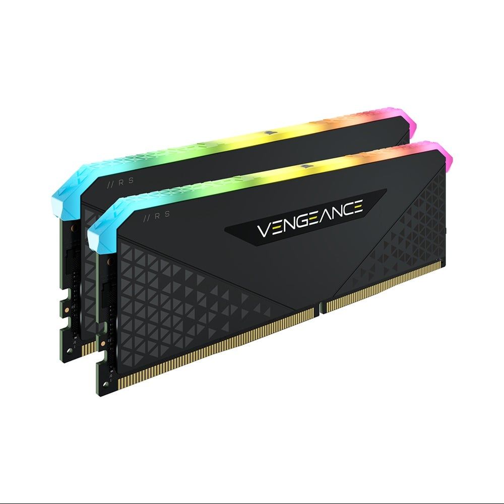 Bộ nhớ RAM PC Corsair DDR4 3200MHz 32GB 2x16GB DIMM XMP 2.0 Vengeance RGB RS