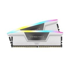 Bộ nhớ trong Corsair DDR5 5600MHz 32GB 2x16GB DIMM VENGEANCE RGB - WHITE Heatspreader