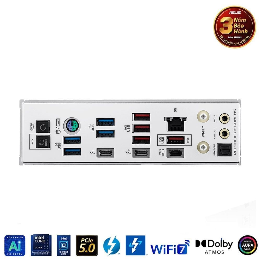 Bo mạch chủ ASUS ROG MAXIMUS Z890 APEX WIFI 7 (DDR5)