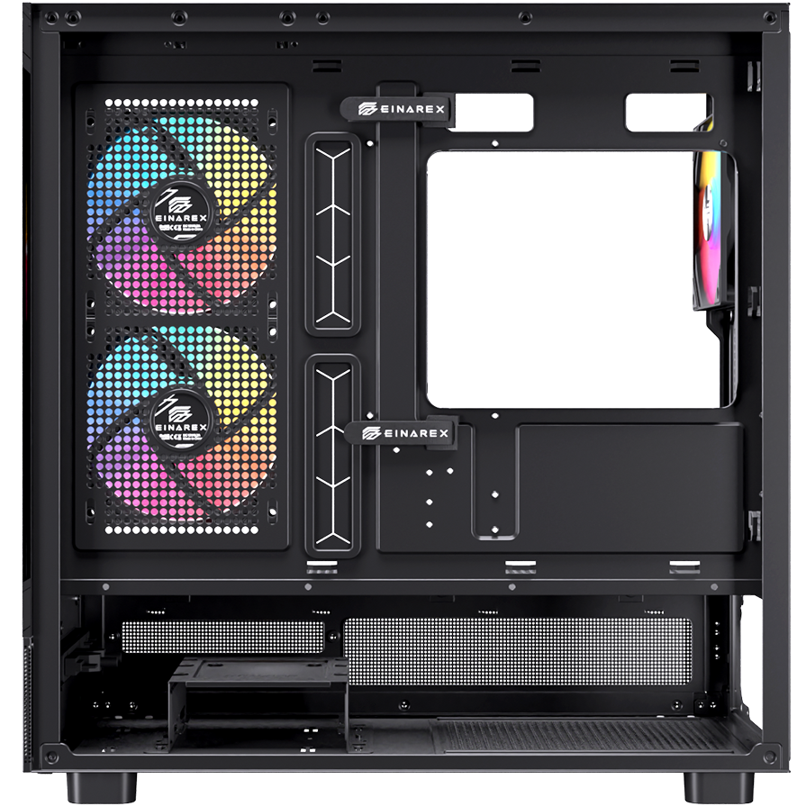 Vỏ Case Máy Tính EINAREX S500 RGB - BLACK