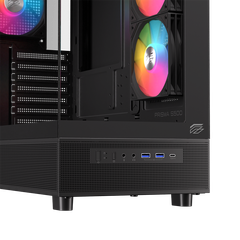 Vỏ Case Máy Tính EINAREX S500 RGB - BLACK