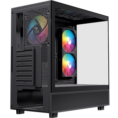 Vỏ Case Máy Tính EINAREX S500 RGB - BLACK