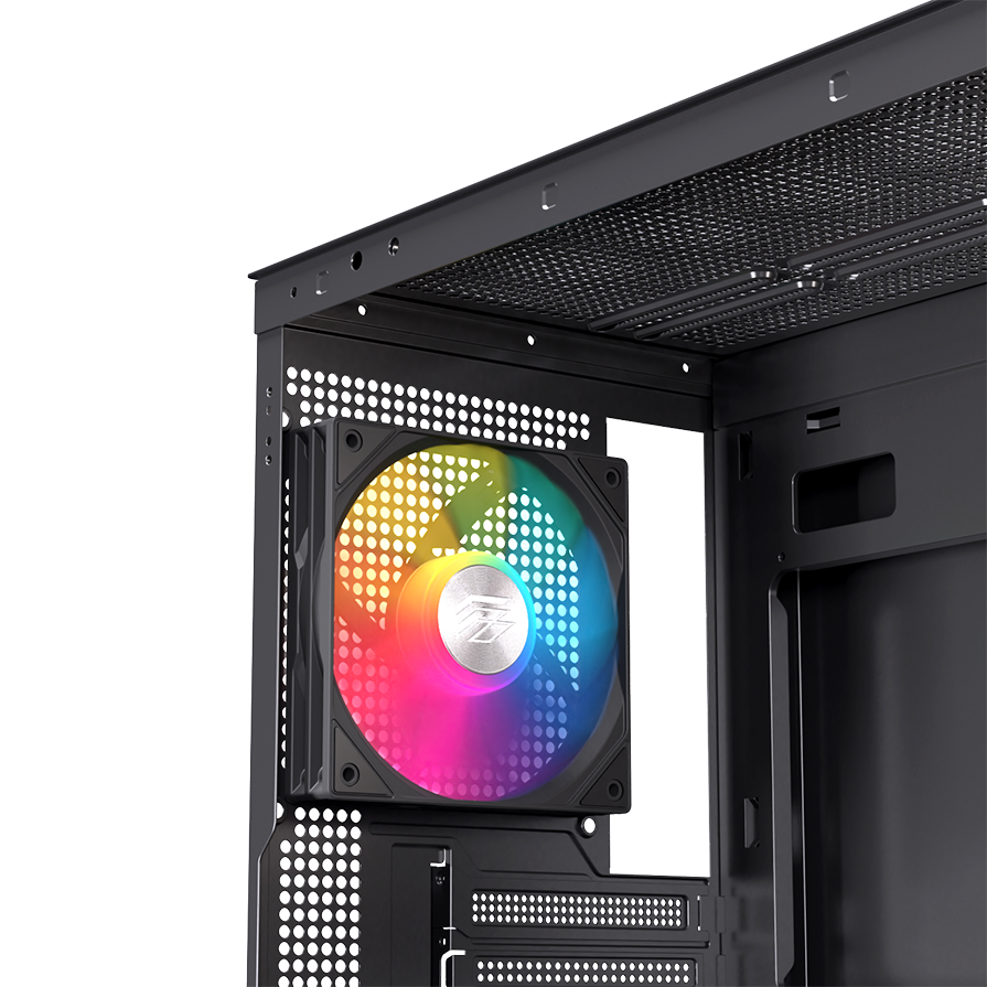 Vỏ Case Máy Tính EINAREX S500 RGB - BLACK