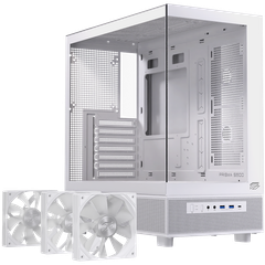 Vỏ Case Máy Tính EINAREX S500 RGB - WHITE