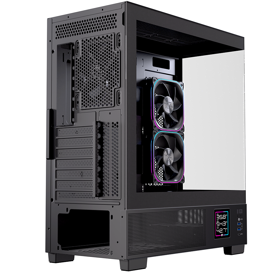 Vỏ Case EINAREX PRISMA S501D RGB - BLACK