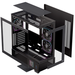 Vỏ Case EINAREX PRISMA S501D RGB - BLACK