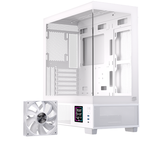 Vỏ Case EINAREX Prisma S501D Core - WHITE