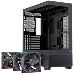 Vỏ Case EINAREX PRISMA S501D RGB - BLACK