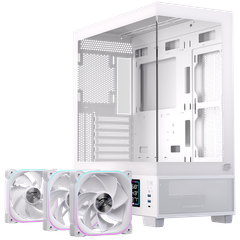 Vỏ Case EINAREX PRISMA S501D RGB - WHITE