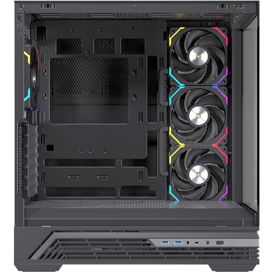 Vỏ Case Máy Tính EINAREX S800 RGB - BLACK
