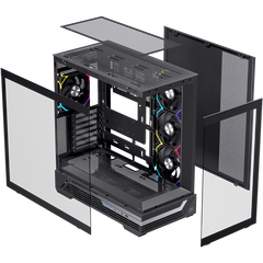 Vỏ Case Máy Tính EINAREX S800 RGB - BLACK