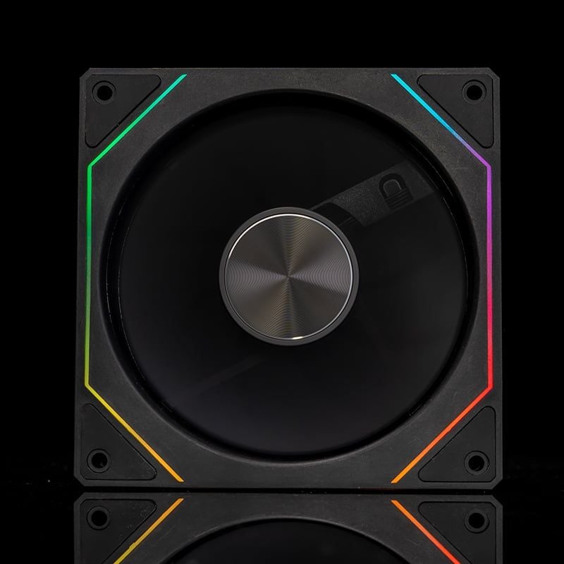 Fan Case Leopard Prism 4RS ARGB Reverse - Black | Cánh ngược, sync main