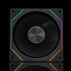 Fan Case Leopard Prism 4RS ARGB Reverse - Black | Cánh ngược, sync main