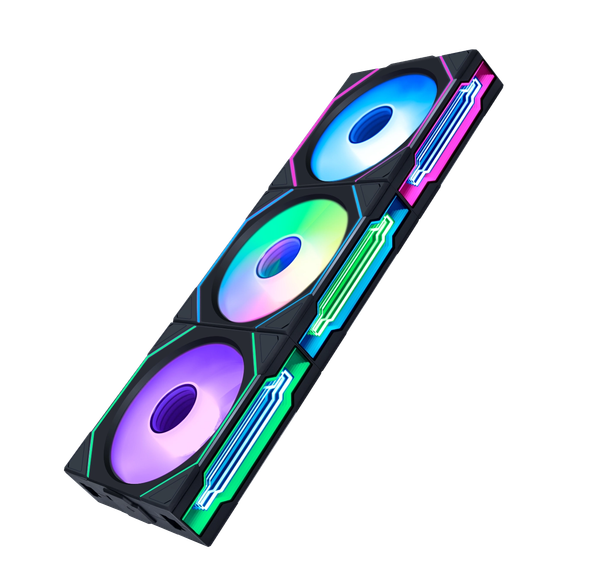 Fan Case LIAN LI UNI FAN SL-INF WIRELESS 120 | REVERSE - BLACK (ĐEN/CÁNH NGƯỢC)