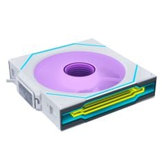 Fan Case Lian Li SL Infinity WIRELESS 140 - WHITE | REVERSE (CÁNH THUẬN/CÁNH NGƯỢC)