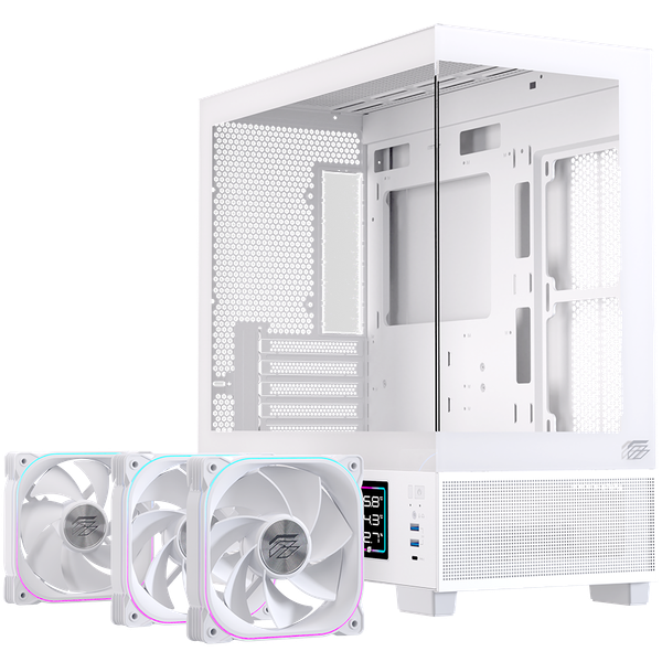 Vỏ Case EINAREX PRISMA SM501D RGB - WHITE