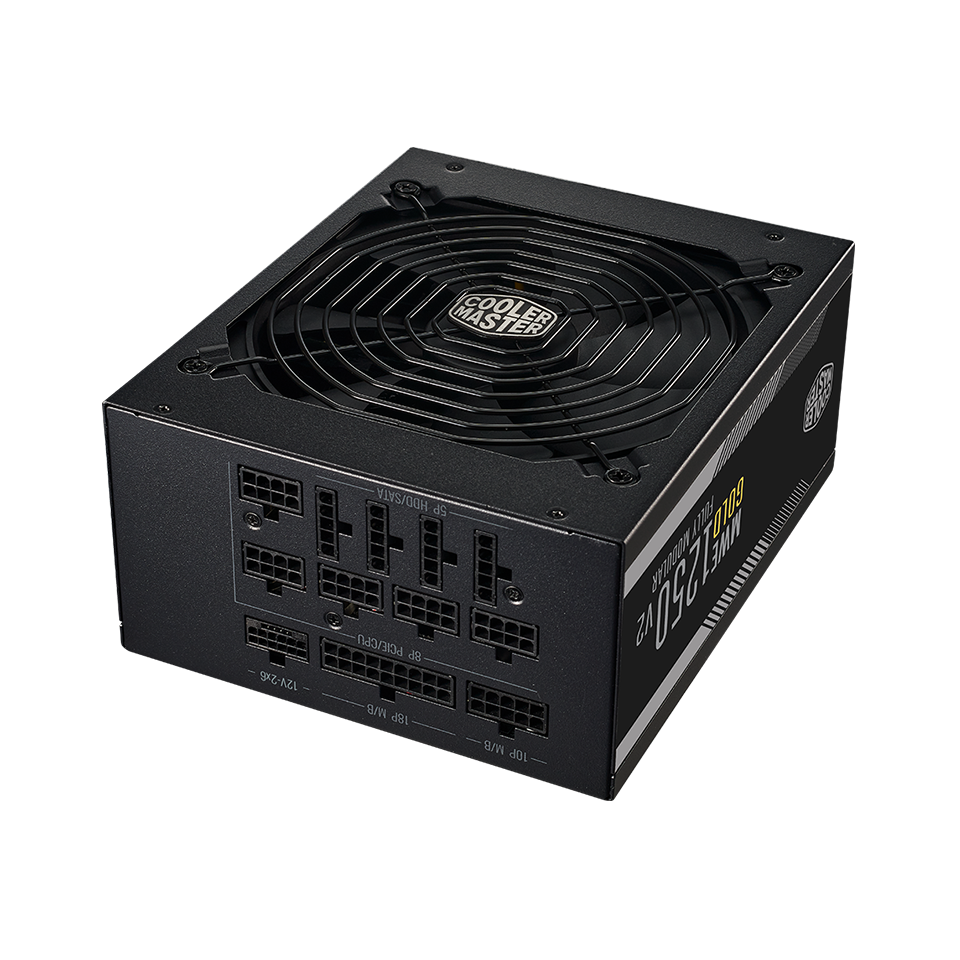 Nguồn Cooler Master MWE V2 1250 ATX 3.1 Full modular | 80+ GOLD