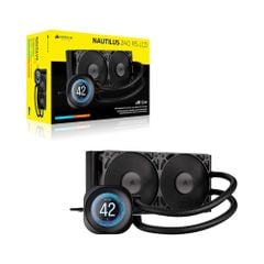 Tản nhiệt nước AIO Corsair NAUTILUS 240 RS LCD - BLACK