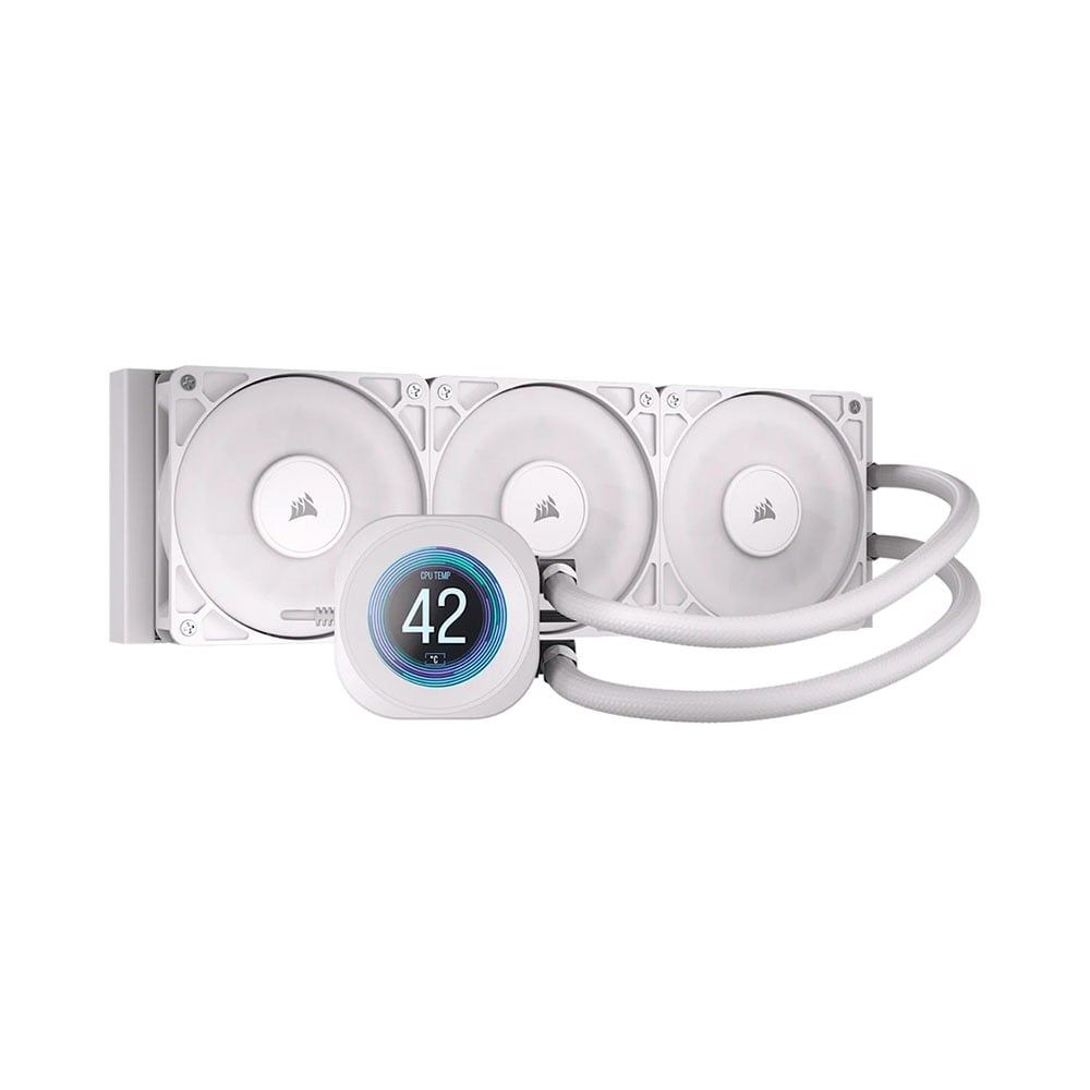 Tản nhiệt nước AIO Corsair NAUTILUS 360 RS LCD - WHITE