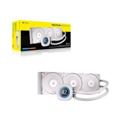 Tản nhiệt nước AIO Corsair NAUTILUS 360 RS LCD - WHITE