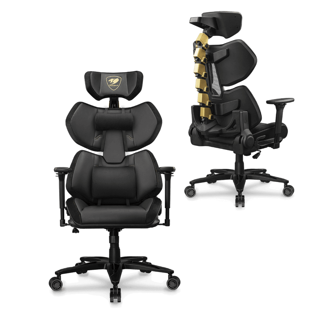 Ghế Công Thái Học Cougar Terminator Elite Gold