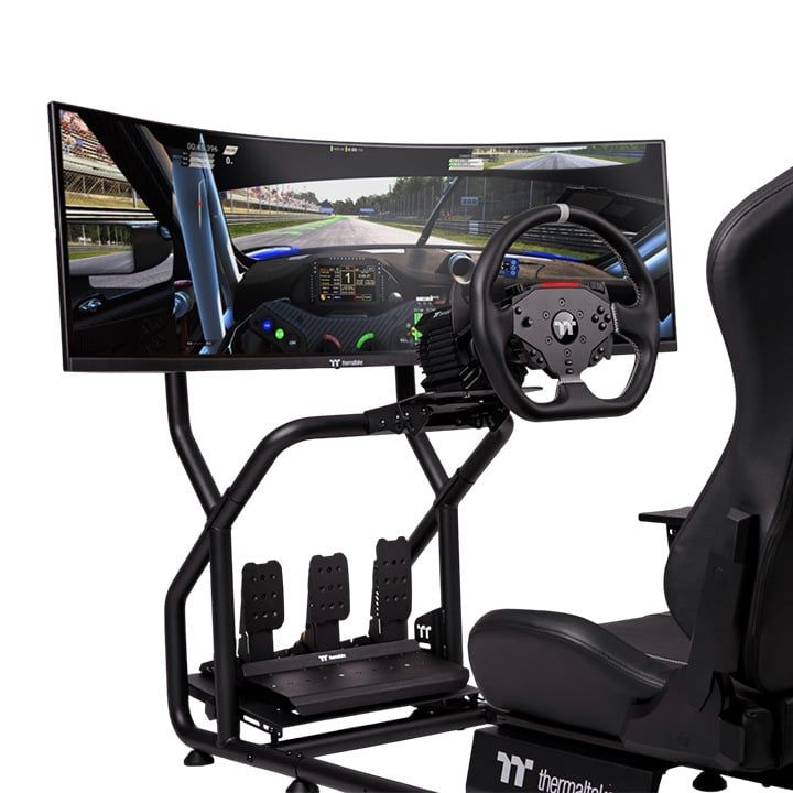 Bộ Vô Lăng Đua Xe ThermalTake G6 Direct Drive Racing Wheel, Direct Drive & Pedals Bundle