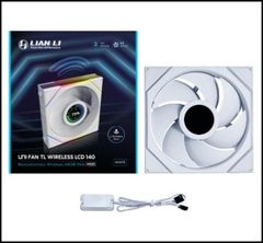 Fan Case Lian Li Uni Fan TL Wireless LCD 140 - White (Quạt Lẻ/14cm)