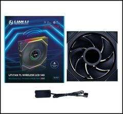Fan Case LIAN LI UNI FAN TL WIRELESS LCD 140 - BLACK (QUẠT LẺ/14CM)