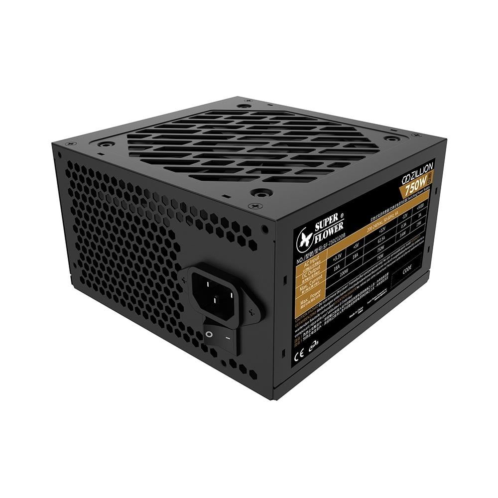 Nguồn SuperFlower ZILLION 80PLUS BRONZE 750W