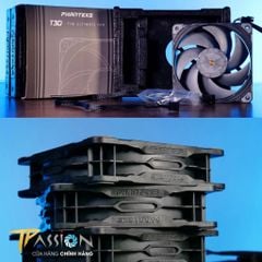 Bộ 3 Quạt tản nhiệt PHANTEKS T30 - 120 PWM | Tripple Pack - Premium Fan (PH-F120T30_BG_3P)