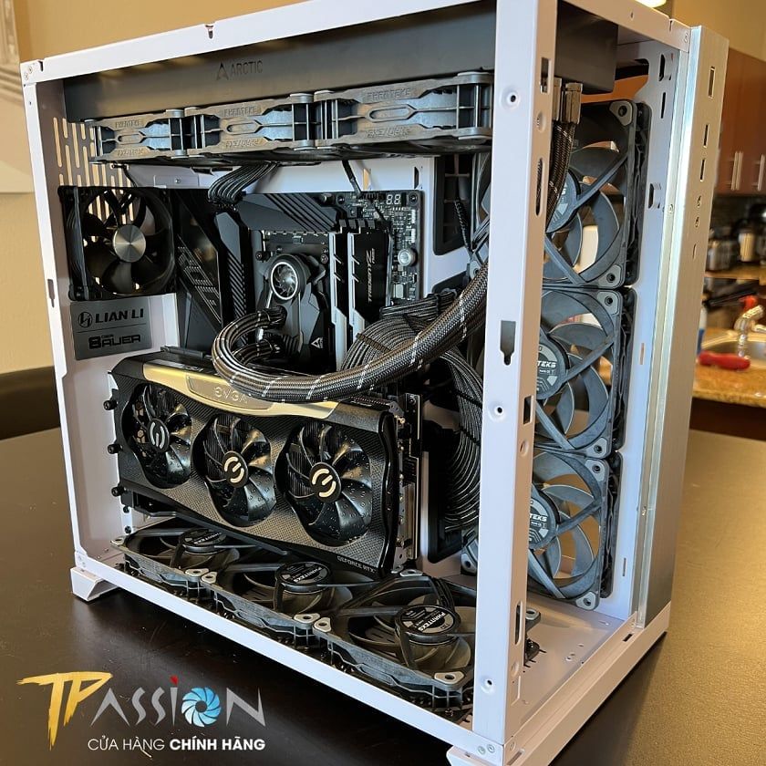 Bộ 3 Quạt tản nhiệt PHANTEKS T30 - 120 PWM | Tripple Pack - Premium Fan (PH-F120T30_BG_3P)