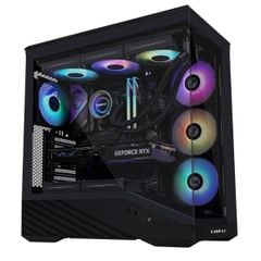 Vỏ Case Máy Tính Lian Li V100 - BLACK (4 ARGB Fan)