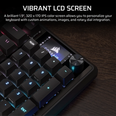 Bàn phím Corsair VANGUARD 96-MLX QUANTUM RGB - BLACK