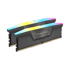 Bộ nhớ RAM PC Corsair DDR5 6000MHz 64GB 2x32GB DIMM VENGEANCE RGB Grey Heatspreader RGB LED - GREY