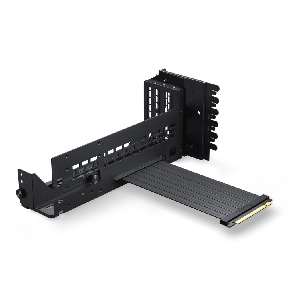 Bộ dựng VGA Phanteks Premium Gen5 Vertical GPU Bracket kèm Riser PCIe 5.0 LED ARGB - BLACK