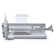 Bộ dựng VGA Phanteks Premium Gen5 Vertical GPU Bracket kèm Riser PCIe 5.0 LED ARGB - WHITE