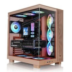 Vỏ Case Thermaltake View 380 XL TG ARGB - GRAVEL SAND