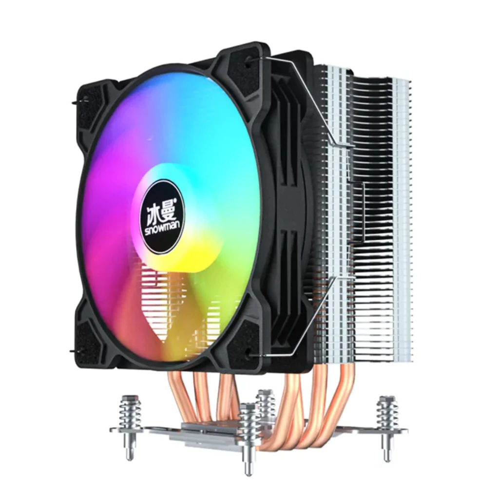 Tản nhiệt khí CPU SNOWMAN MT4 LED RGB - BLACK