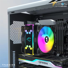 Tản nhiệt khí CPU SNOWMAN MT4 LED RGB - BLACK