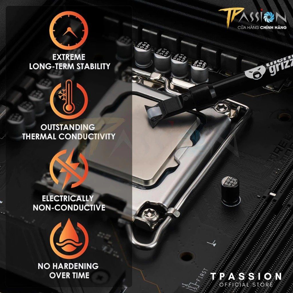 Keo tản nhiệt Thermal Grizzly DURONAUT 6g | 2g