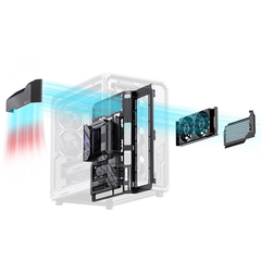 Vỏ case máy tính JONSBO X400 PRO GREY