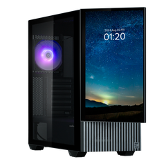 VỎ CASE ZALMAN Z10 DS ATX LCD 15.6 inch ARGB - BLACK