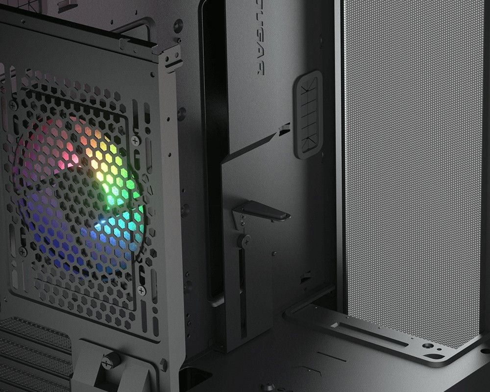 Vỏ Case Máy Tính Cougar DUOFACE PRO RGB - BLACK