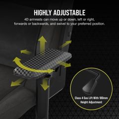 Ghế Corsair T3 RUSH Charcoal