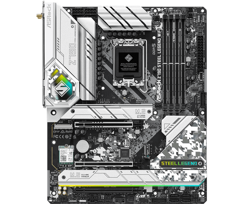 BO MẠCH CHỦ MAINBOARD ASROCK Z790 STEEL LEGEND WiFi