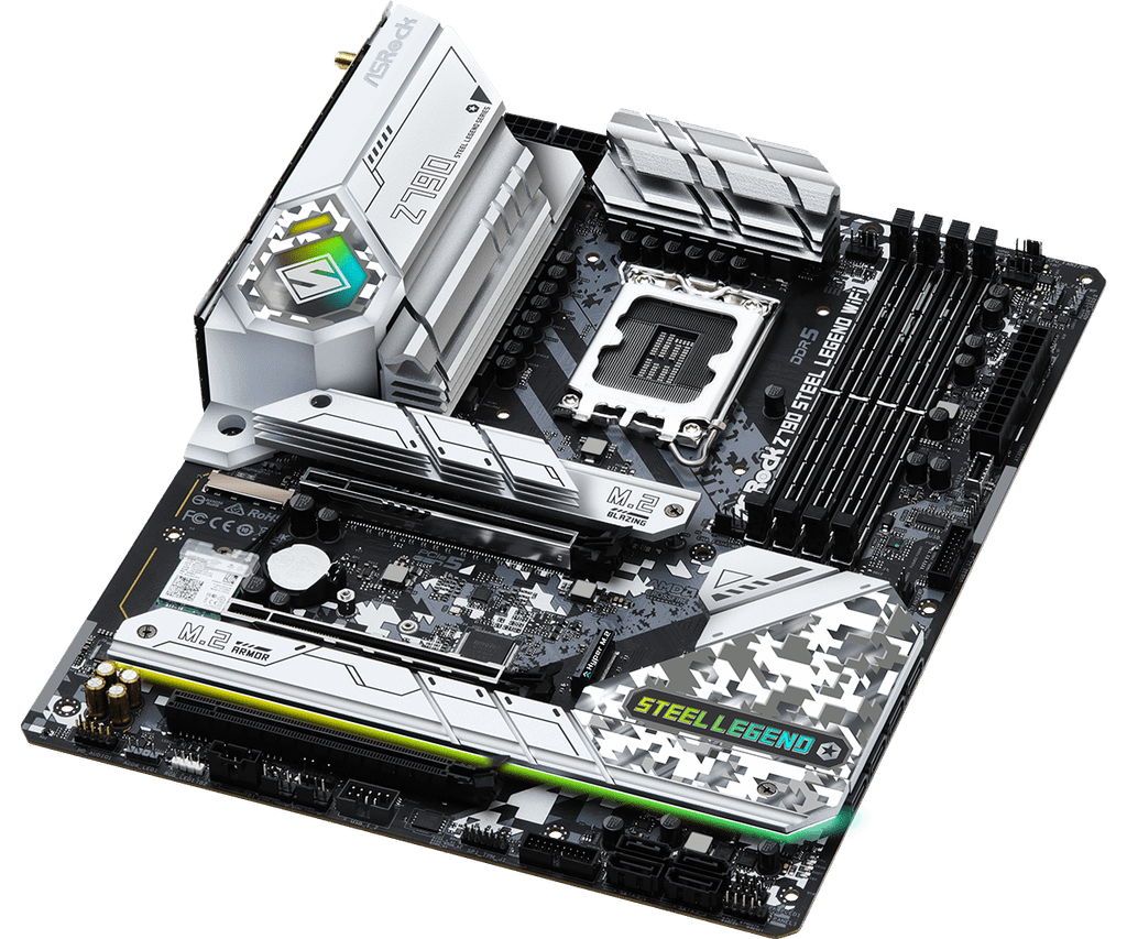 BO MẠCH CHỦ MAINBOARD ASROCK Z790 STEEL LEGEND WiFi